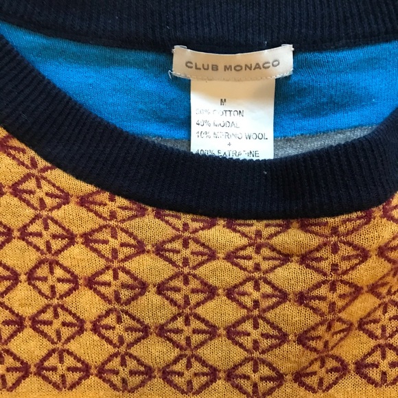 Club Monaco Patterned Sweater - Picture 3 of 4